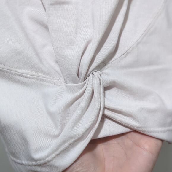 Athleta Essence Tank in Rosario Pink Twist Front High Neck Women's Size XS - Picture 3 of 6